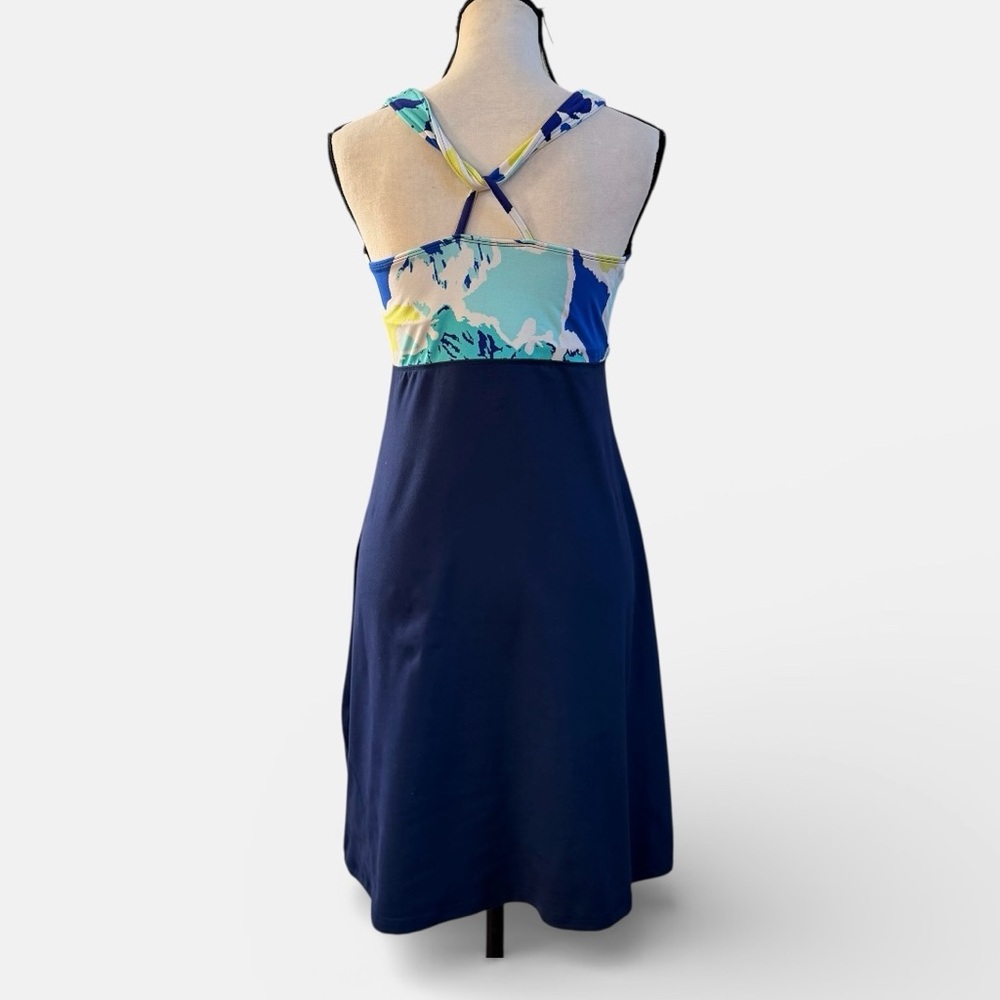 Title Nine Dream blue tank dress - Picture 2 of 8